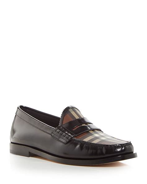 burberry loafers mens cheap